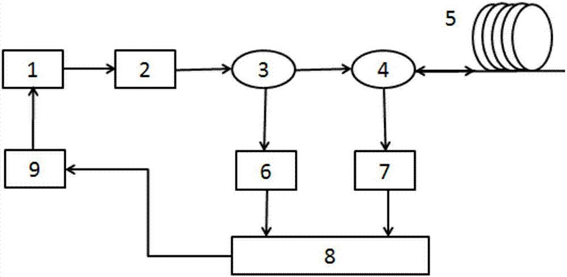 分布式光纖傳感網(wǎng)絡拓撲結(jié)構(gòu)圖