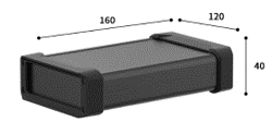 2×2b光開(kāi)關(guān)4路延遲模塊的實(shí)際封裝尺寸 - 廣西科毅光通信
